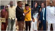 5 photos of billionaire Femi Otedola being an amazing father to DJ Cuppy and siblings