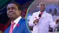 Video of Bishop Abioye’s valedictory speech as he retires from Oyedepo’s Winners Chapel emerges