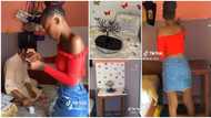 "So lovely and creative": Video emerges as LASU student sets up a small jewellery shop in her hostel room