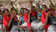 "This is beautiful": Video of boy with a sweet voice singing on Lagos bus goes viral, passengers join him