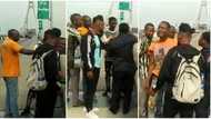 Country hard abeg: Video emerges as Nigerian man is saved from jumping into Lagos Lagoon, people react