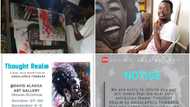 Flood crisis: Talented Bayelsa artist wails, postpones exhibition, shares photos as water takes over studio