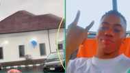 “More wins”: Young man shows off his huge new house that he constructs from scratch