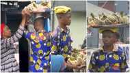 Luck smiles on young Nigerian boy who hawks bananas on street, he gets private school scholarship