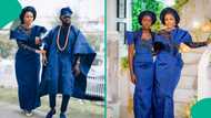 AY Makun proud of his daughter as she happily vlogs about her experience at his movie premiere