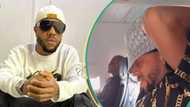 "See person wey want rematch" : Charles Okocha shakes like jelly during turbulence, video goes viral