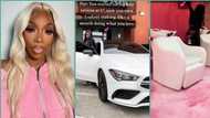 "I make over N8 million monthly": Lady who started hairdressing at 17 flaunts 2 salons in video