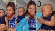 "Why are you doing this?" Worried mum cries out as little son breaks down in tears after hearing her sing in video