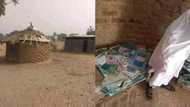 It's head master's office: Man shares pictures of dilapidated hut used as school; no chair & desk