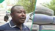 Cement seller refuses to reduce price of item, pegs it at N9000, gives reason in video