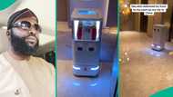 Man in China orders food, robot delivers it to his doorstep, Nigerians react