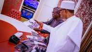 Abule Ado blast: Sanwo-Olu meets Buhari behind closed doors at Presidential Villa