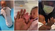 "She's a gift to you and her mum": Man shows off his baby girl born with 6 fingers, video stuns netizens