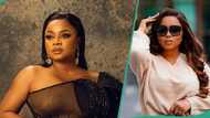 Video as Bimbo Ademoye breaks down in tears at friend's wedding, clip trends: "Cry Cry baby"