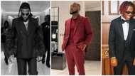 A break from streetstyle: Davido, 6 others pull off suave looks in suits