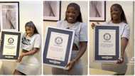 "It feels good to hold it": Hilda Baci unveils her Guinness World Records certificate, photo stirs reactions