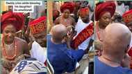 "It's a wedding not burial": Father cries uncontrollably while blessing couple, video stirs emotions