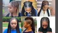 60+ latest all-back Ghana weaving hairstyles for trendy women