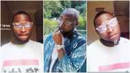 "Low budget": Man who looks like Davido sings For The Road from Timeless Album, Nigerians react