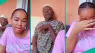 Lady asks dad to act disabled for N5 million grant, his acting skill wows everyone in video