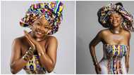 Nollywood star Kehinde Bankole stuns fans with gorgeous ankara look on her birthday