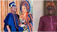 I don't need him to love me: Kunle Afod's wife replies lady who claims the actor has impregnated another woman
