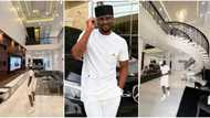 "God see where somebody dey live": Paul Okoye of Psquare shows off the interior of his mansion