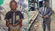 Proud man with small stature defines growth using his before versus after pictures, goes viral