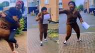 Proud mum goes 'gaga' after seeing daughter's GCSE exam result, lifts her with happiness in video