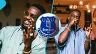 Everton: English football club plays Sarkodie's Otan in video, Ghanaians excited