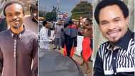 Man who claims to be prophet Odumeje's twin brother shares video after clashing with alleged native doctor