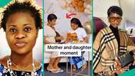 Lady reacts to viral video of Priscilla Ojo and mum Iyabo, praises their bond: "This is so sweet"