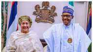 Buhari drums support for Amina Mohammed to become UN's Secretary-general