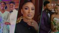 Tonto Dikeh charges her 'fellow singles' over Kunle Remi and Moses Bliss' relationships, many react