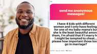 "He can't control himself": Man gives birth to 4 children with different ladies, says he will marry only one