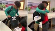 Kind boy makes classmate who wears same cloth to school smile, gives him 3 bags of designer clothes