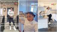 "I tap into this": Nigerian lady buys her first house in 1 year after moving to Canada, shares adorable video