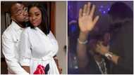 Watch lovely moment Davido reassures Chioma of his love kneeling down