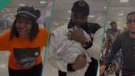 Mercy Chinwo and hubby share glimpse of their newborn baby in fun video at the airport