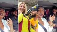 "You are doing too much": Video of Yul Edochie & 2nd wife Judy singing along to a song sparks reactions