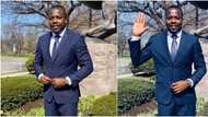 Nigerian man wins big in US as he becomes attorney, many celebrate him as adorable photos go viral