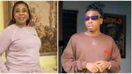 Greet me as many times as possible: Mayorkun's mum reacts to singer's hilarious Mother's Day message