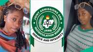 400 level student goes back to write 2025 JAMB exam, shares her course she could no longer cope with
