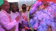 "Igbo men don change pattern": Wedding guests devise new style to flaunt cash at wedding