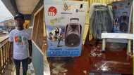Man raises money from Facebook followers, buys megaphone to campaign for Peter Obi