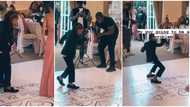 Little boy with braids moonwalks like Michael Jackson at wedding, steals show from couple in cute video