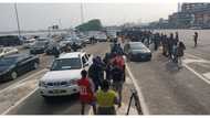 EndSARS: Like in October 2020, Tension rises at Lekki Toll Gate, serious gridlock ensues