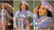 Celebrity style recreation: Tacha's look gets replicated by lady, Nigerians vote down