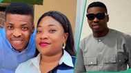 Woli Agba, wife welcome baby, share pic as congratulations pour in: "Blessing that cannot be hidden"