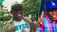 Kenny Ogungbe causes stir after being spotted in NYSC uniform: "Baba never serve him country"